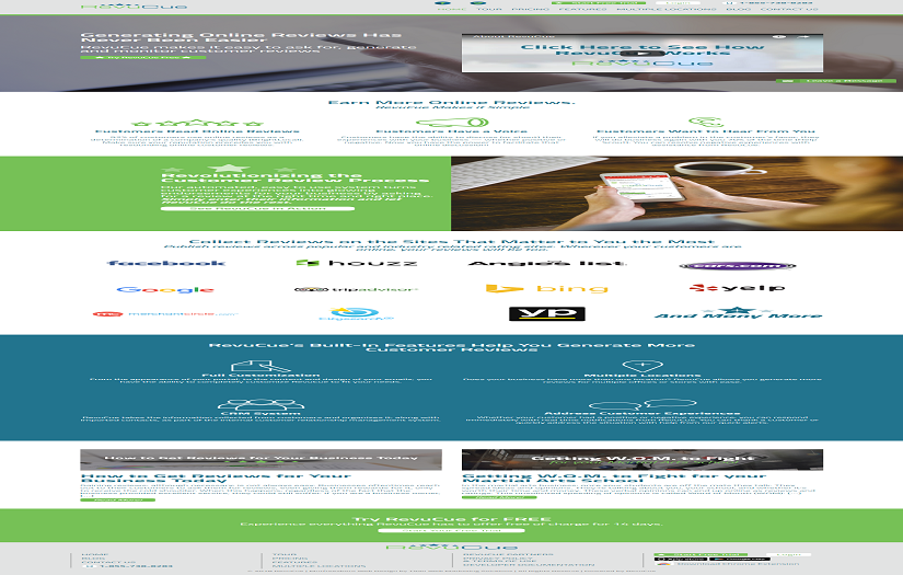Revucue- Web and Mobile Application Development screenshot 1